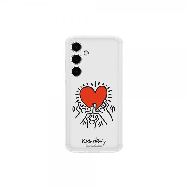 Samsung Original Galaxy S24 Plus Skal Flipsuit Case Vit
