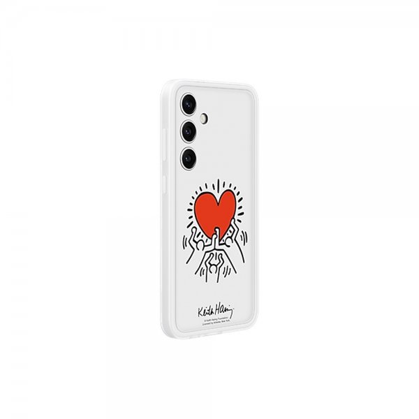 Samsung Original Galaxy S24 Plus Skal Flipsuit Case Vit