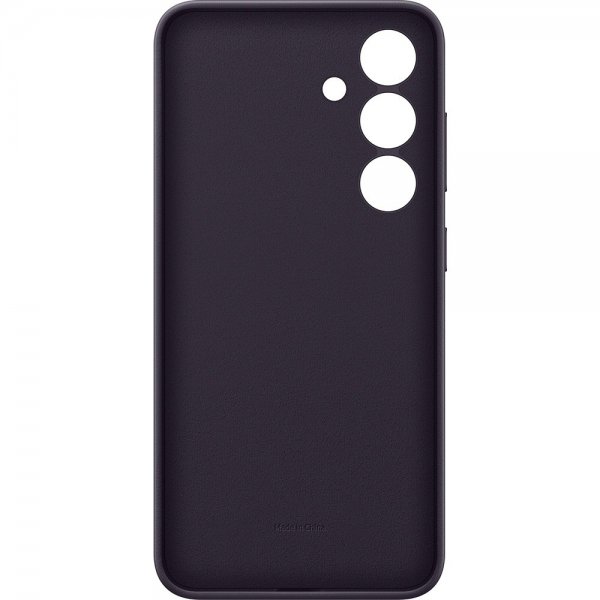 Samsung Galaxy S24 Plus Skal Vegan Leather Case Dark Violet