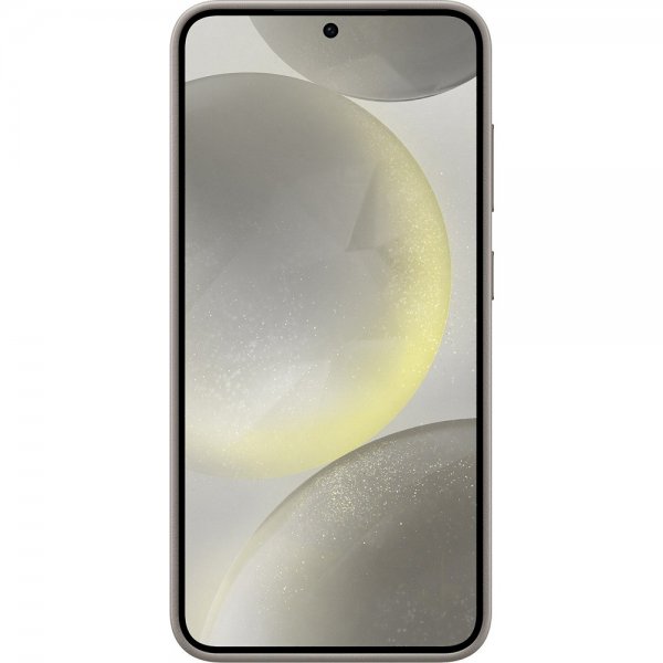 Samsung Original Galaxy S24 Plus Skal Vegan Leather Case Taupe