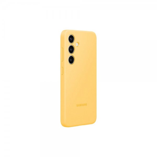 Samsung Original Galaxy S24 Skal Silicone Case Gul