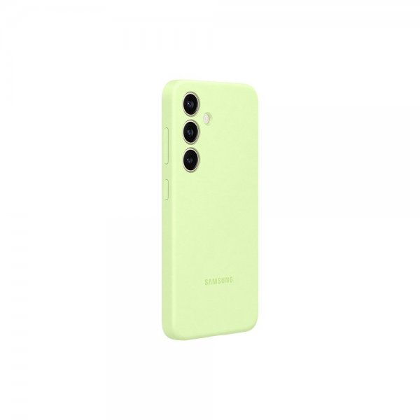Samsung Original Galaxy S24 Skal Silicone Case Light Green