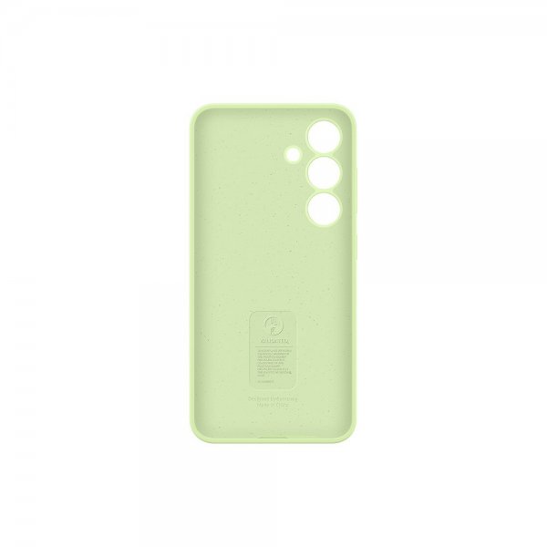 Samsung Original Galaxy S24 Skal Silicone Case Light Green