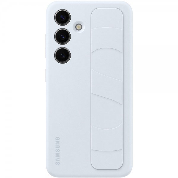 Samsung Original Galaxy S24 Skal Standing Grip Case Light Blue