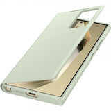 Samsung Original Galaxy S24 Ultra Fodral Smart View Wallet Case Light Green
