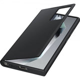 Samsung Original Galaxy S24 Ultra Fodral Smart View Wallet Case Svart