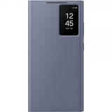 Samsung Original Galaxy S24 Ultra Fodral Smart View Wallet Case Violet