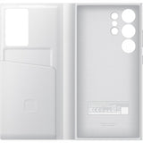 Samsung Original Galaxy S24 Ultra Fodral Smart View Wallet Case Vit