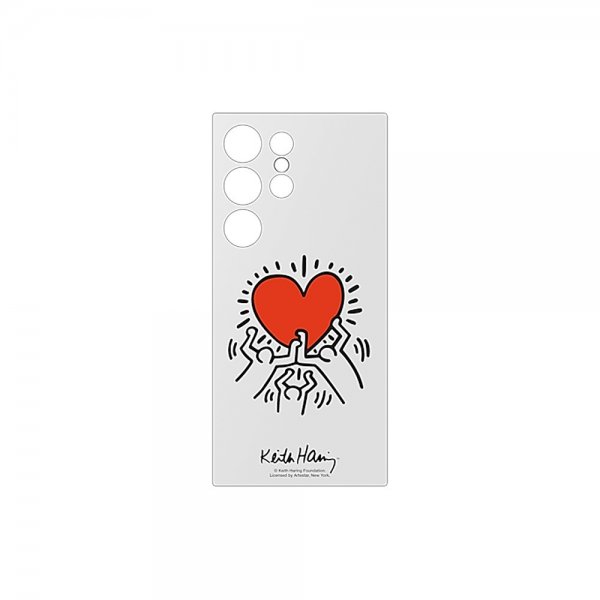 Samsung Original Galaxy S24 Ultra Skal Flipsuit Case Vit