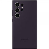 Samsung Original Galaxy S24 Ultra Skal Silicone Case Dark Violet