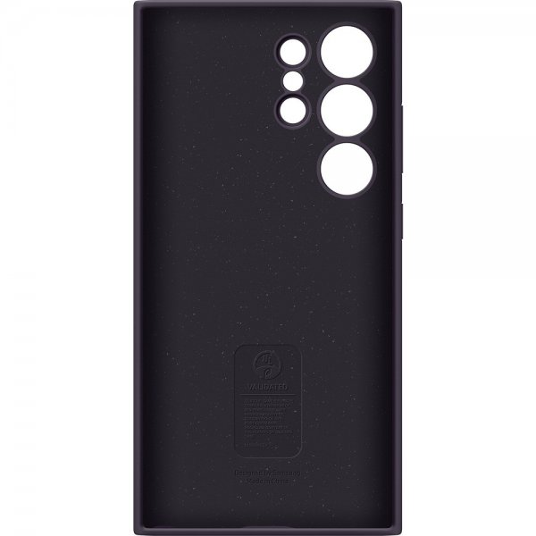 Samsung Original Galaxy S24 Ultra Skal Silicone Case Dark Violet