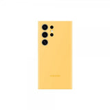 Samsung Original Galaxy S24 Ultra Skal Silicone Case Gul