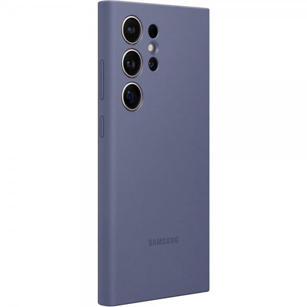 Samsung Original Galaxy S24 Ultra Skal Silicone Case Violet