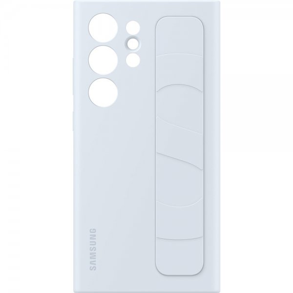Samsung Original Galaxy S24 Ultra Skal Standing Grip Case Light Blue