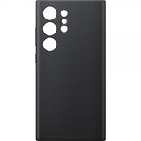 Samsung Original Galaxy S24 Ultra Skal Vegan Leather Case Svart