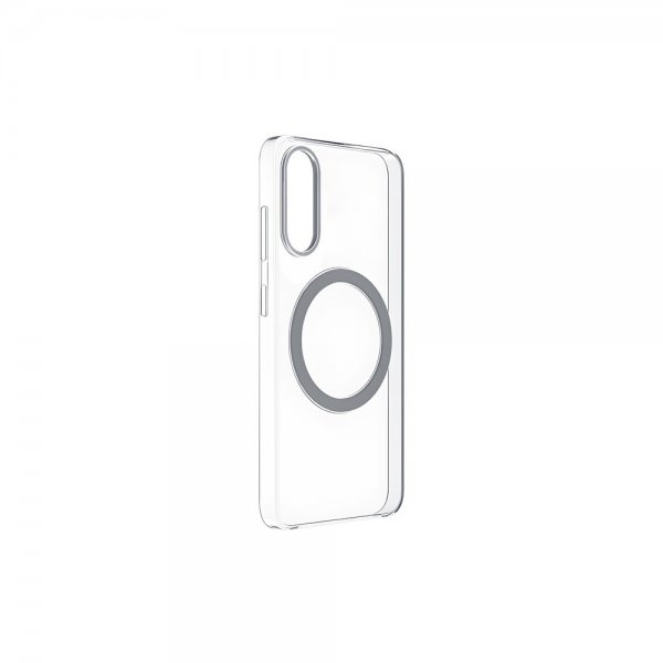 Samsung Original Galaxy S25 Edge Skal Clear Magnet Case Transparent