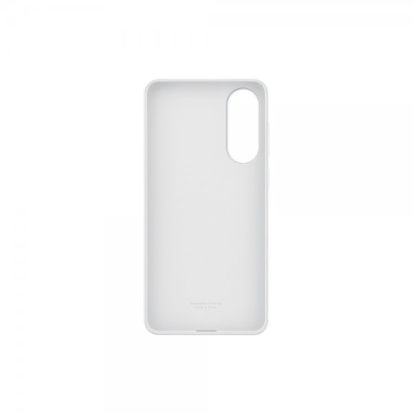 Samsung Original Galaxy S25 Edge Skal Silicone Case Ljusgrå