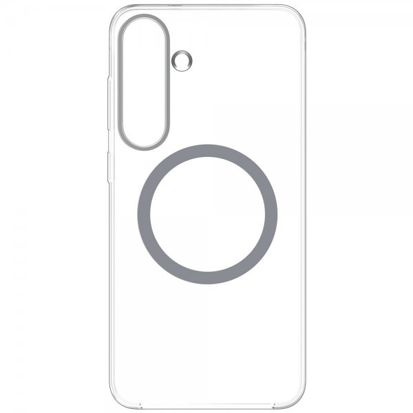 Samsung Original Galaxy S25 Plus Skal Clear Magnet Case Transparent