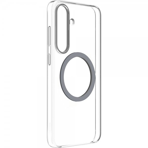 Samsung Original Galaxy S25 Plus Skal Clear Magnet Case Transparent