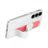Samsung Original Galaxy S25 Plus Skal Standing Grip Case Vit