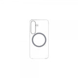 Samsung Original Galaxy S25 Skal Clear Magnet Case Transparent