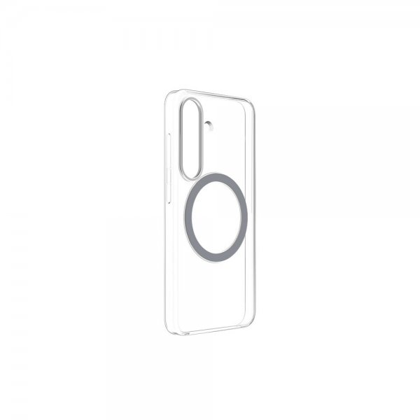 Samsung Original Galaxy S25 Skal Clear Magnet Case Transparent