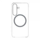 Samsung Original Galaxy S25 Skal Clear Magnet Case Transparent