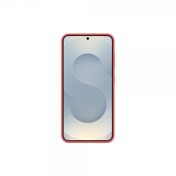 Samsung Original Galaxy S25 Skal Silicone Case Röd