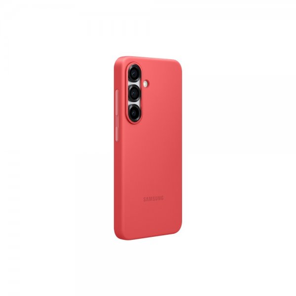 Samsung Original Galaxy S25 Skal Silicone Case Röd