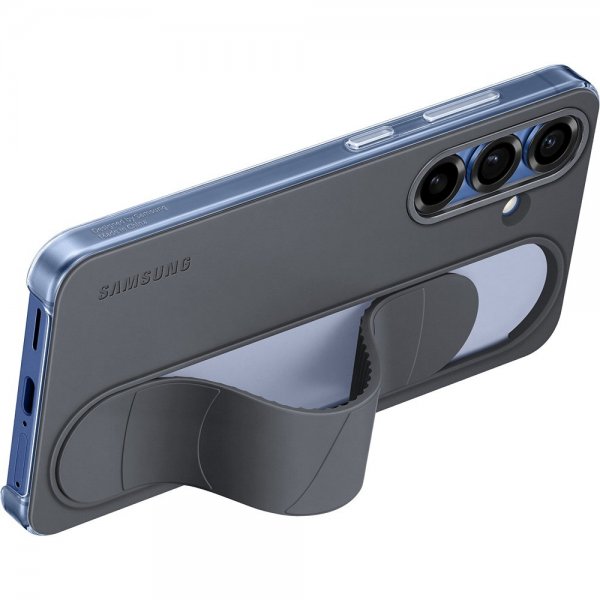 Samsung Original Galaxy S25 Skal Standing Grip Case Svart