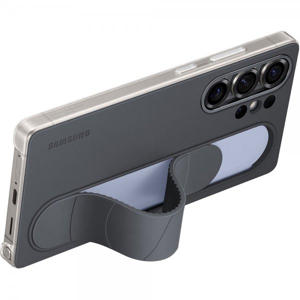 Samsung Original Galaxy S25 Ultra Skal Standing Grip Case Svart