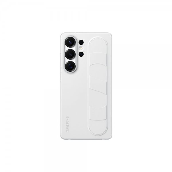 Samsung Original Galaxy S25 Ultra Skal Standing Grip Case Vit
