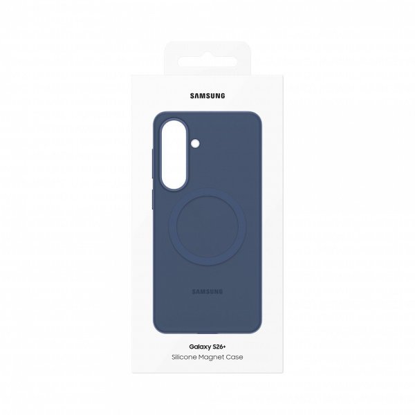 Samsung Original Galaxy S26 Plus Skal Silicone Magnet Case Blue Violet