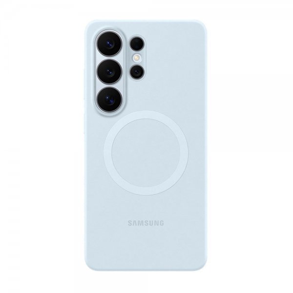 Samsung Original Galaxy S26 Ultra Skal Silicone Magnet Case Light Blue