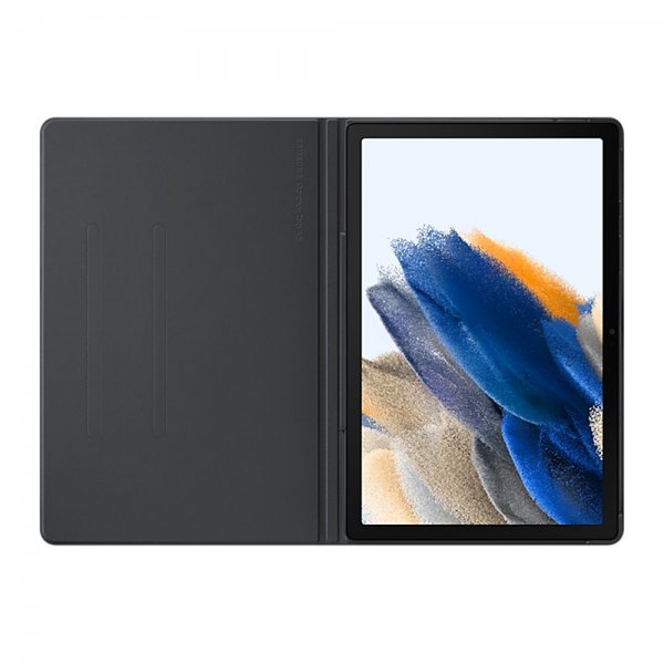 Samsung Original Galaxy Tab A8 Fodral Book Cover Darkgray