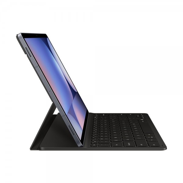 Samsung Original Galaxy Tab S9 Plus/S9 FE Plus/S10 Plus Fodral Book Cover Keyboard Slim Svart