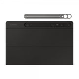 Samsung Original Galaxy Tab S9 Plus/S9 FE Plus/S10 Plus Fodral Book Cover Keyboard Slim Svart