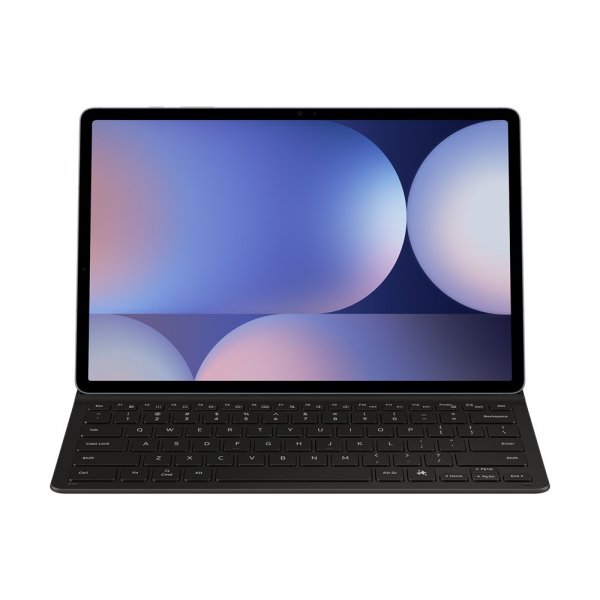 Samsung Original Galaxy Tab S9 Plus/S9 FE Plus/S10 Plus Fodral Book Cover Keyboard Slim Svart