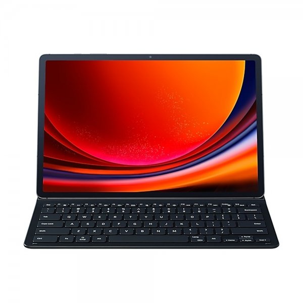 Samsung Original Galaxy Tab S9 Plus Fodral Book Cover Keyboard Slim Svart
