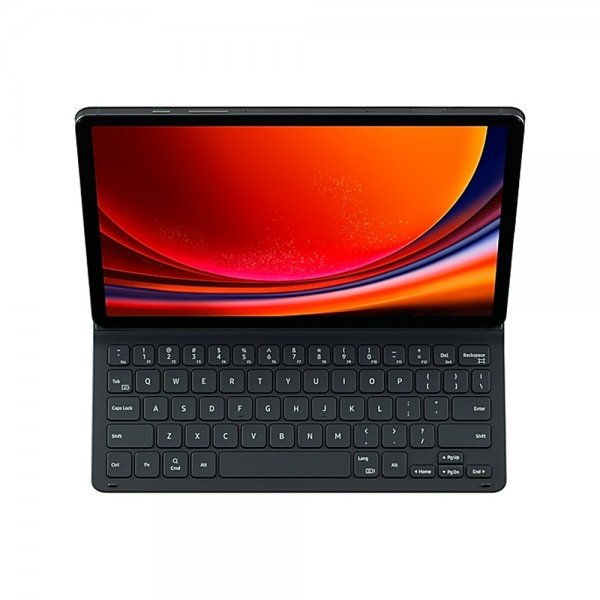 Samsung Original Galaxy Tab S9 Fodral Book Cover Keyboard Slim Svart