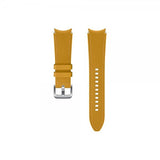 Samsung Original Galaxy Watch 20mm Armband Hybrid Leather Strap (M/L) Mustard
