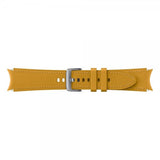 Samsung Original Galaxy Watch 20mm Armband Hybrid Leather Strap (M/L) Mustard