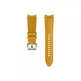 Samsung Original Galaxy Watch 20mm Armband Hybrid Leather Strap (M/L) Mustard