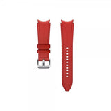 Samsung Original Galaxy Watch 20mm Armband Hybrid Leather Strap (M/L) Röd