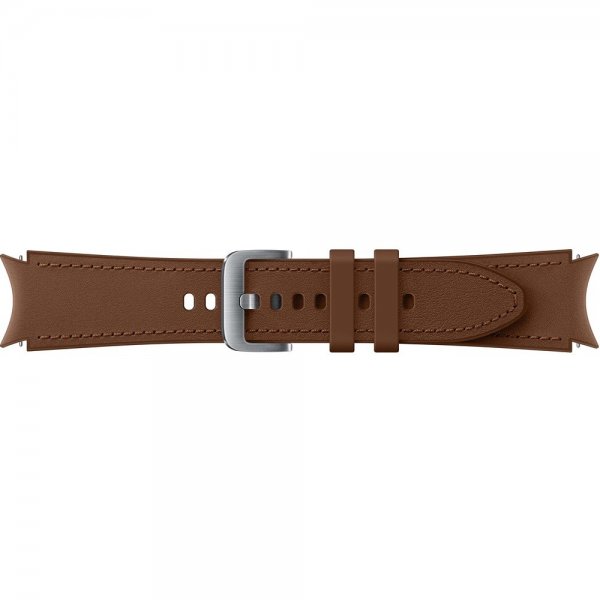 Samsung Original Galaxy Watch 20mm Armband Hybrid Leather Strap (S/M) Camel