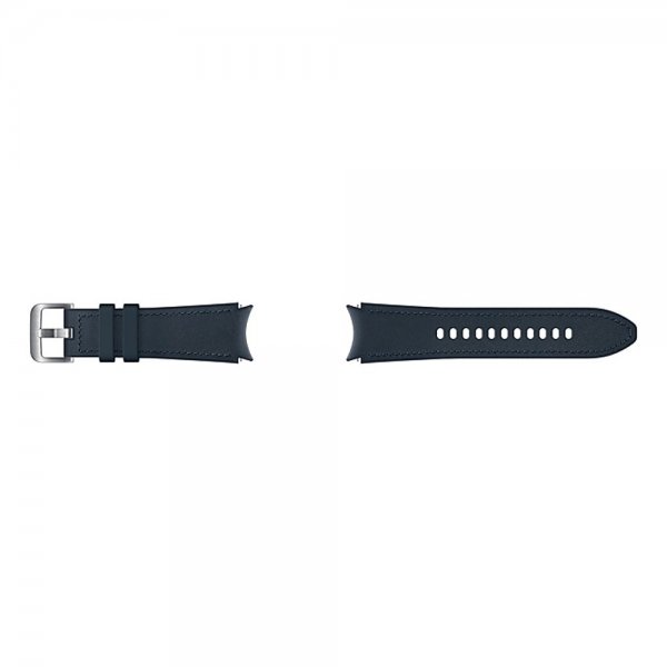 Samsung Original Galaxy Watch 20mm Armband Hybrid Leather Strap (S/M) Navy