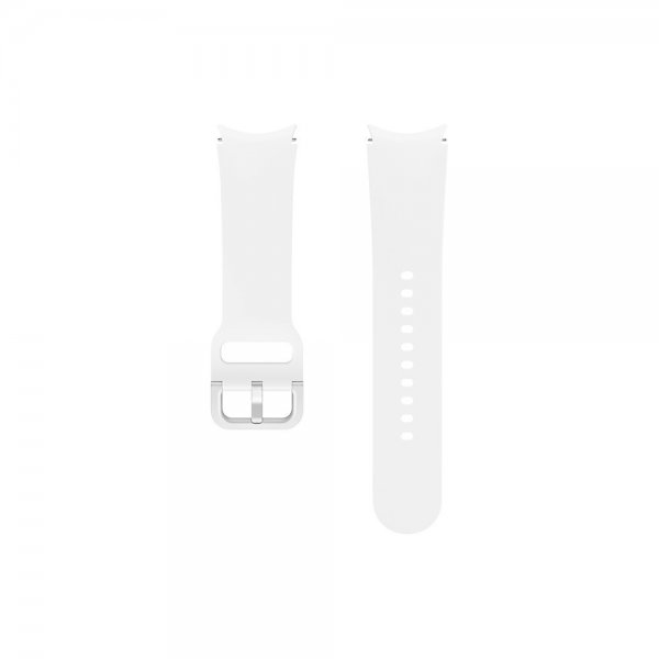 Samsung Original Galaxy Watch 20mm Armband Sport Band (S/M) Vit