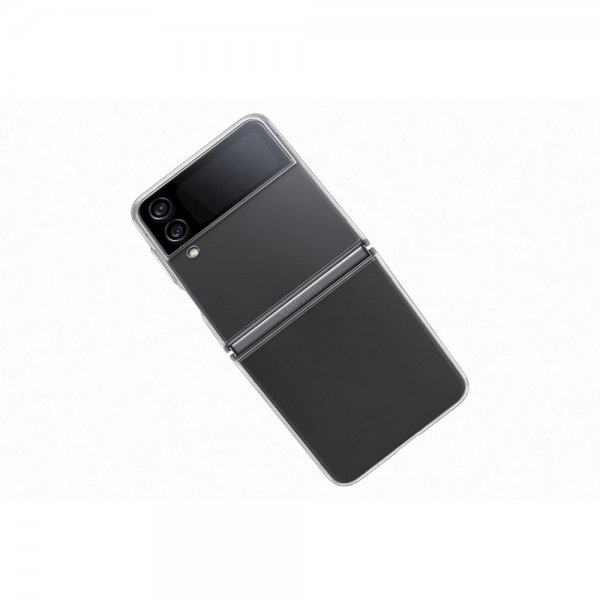Samsung Original Galaxy Z Flip 4 Skal Clear Slim Cover Transparent