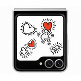 Samsung Original Galaxy Z Flip 6/Galaxy Z Flip 7 FE Skal Flipsuit Case Vit