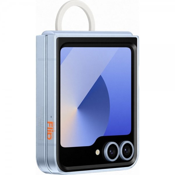 Samsung Original Galaxy Z Flip 6/Flip 7 FE Skal Clear Case Transparent